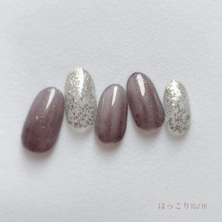 紫陽花色のネイルデザイン ネイルブック