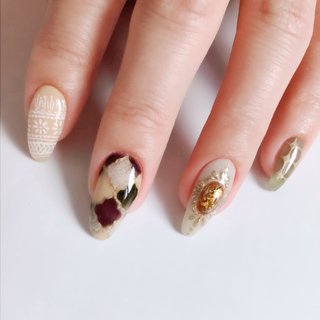 ドリームキャッチャーネイルのネイルデザイン ネイルブック