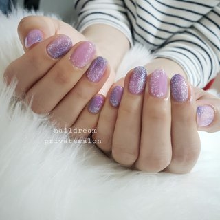 グラデーション シュガーのネイルデザイン ネイルブック