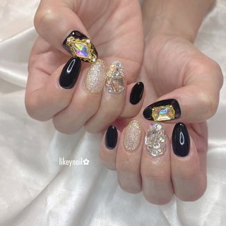 ネイルチップ ワンホン ドット ビジュー 蝶々 人気順｜ビジュー/#蝶