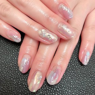おすすめ順 マリン ラベンダーのネイルデザイン ネイルブック