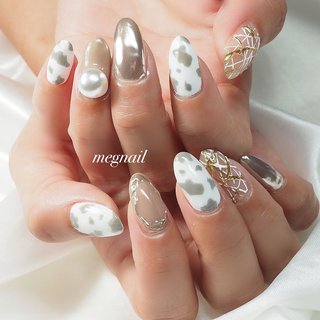 人気順 ホワイト 白 おしゃれネイルアートのネイルデザイン ネイルブック