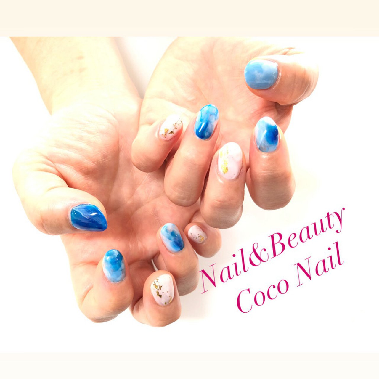夏 ハンド ニュアンス ショート ホワイト Coconail のネイルデザイン No ネイルブック