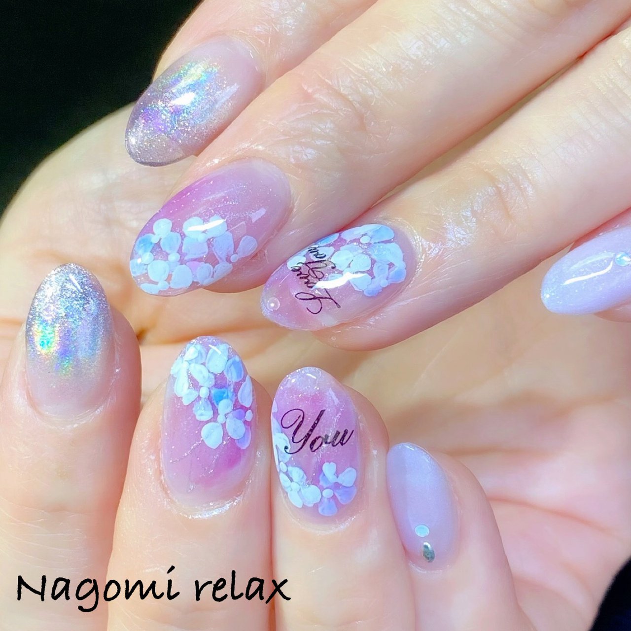 夏 梅雨 浴衣 デート ハンド Nagomi Relaxのネイルデザイン No ネイルブック