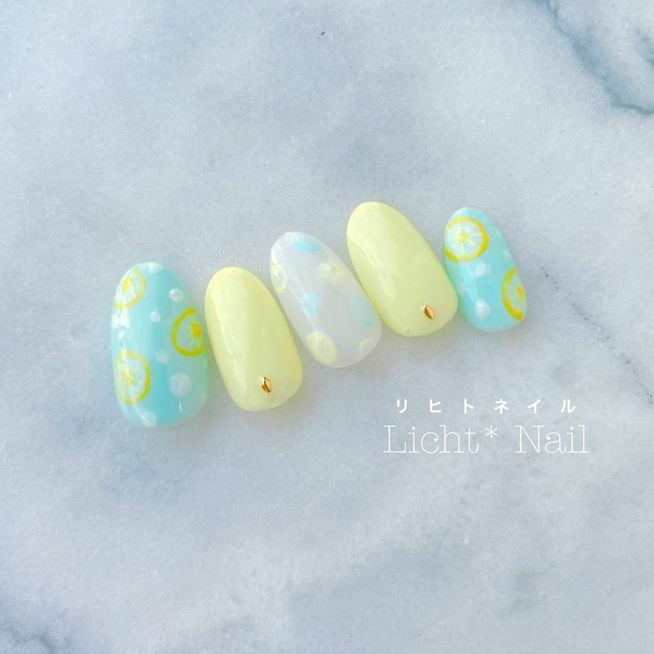 夏 海 リゾート デート ワンカラー Licht Nail リヒトネイル のネイルデザイン No ネイルブック