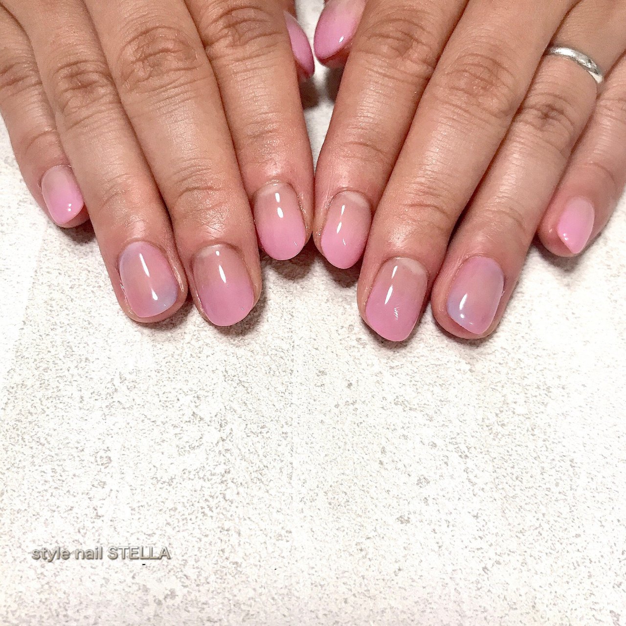 オールシーズン オフィス ハンド シンプル グラデーション Style Nail Stellaのネイルデザイン No ネイルブック