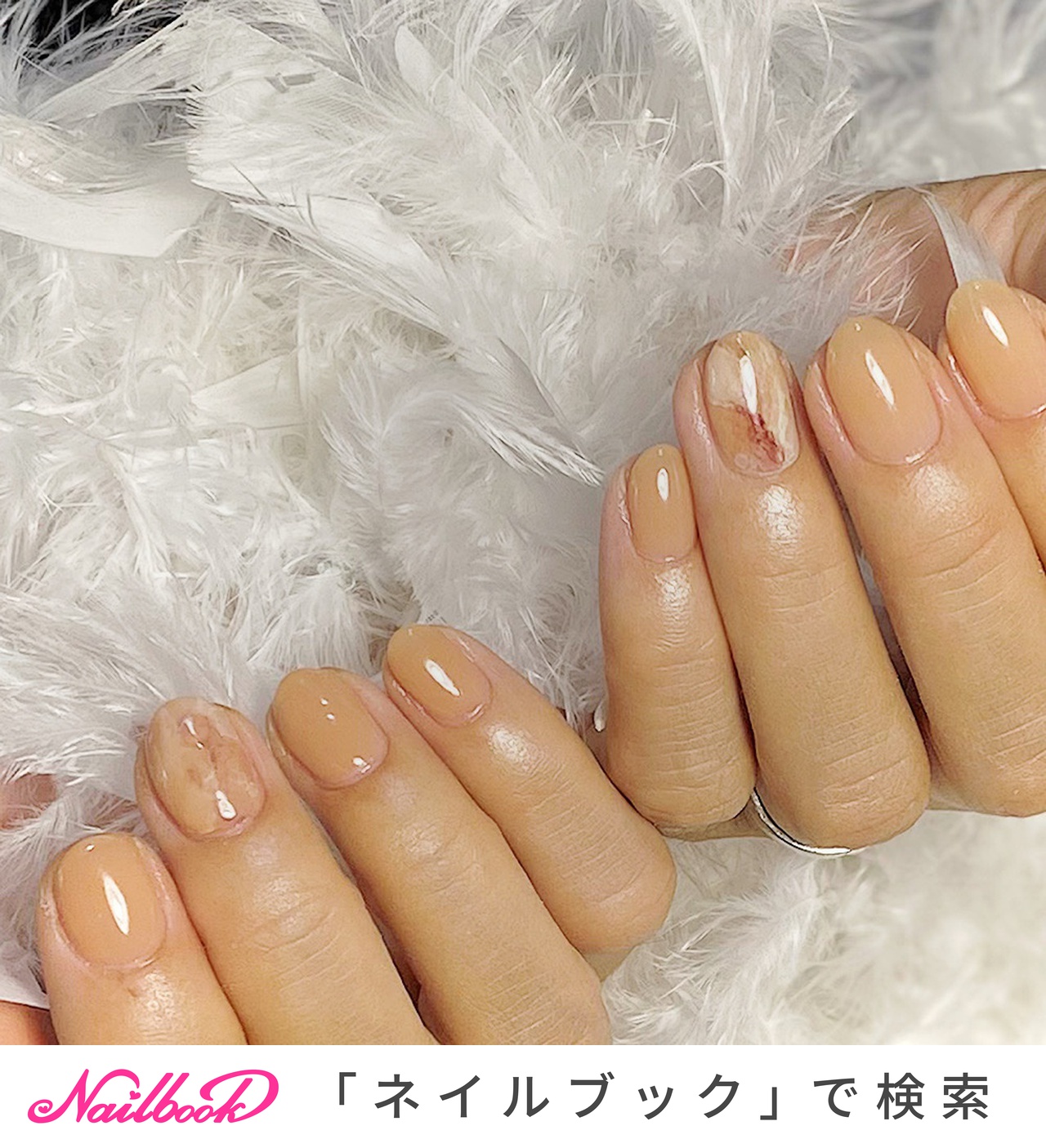 オールシーズン/ハンド/シンプル/ワンカラー/大理石 - zero_mam_nailのネイルデザイン[No.6452413]｜ネイルブック