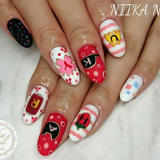 お持ち込みデザインネイルのネイルデザイン ネイルブック