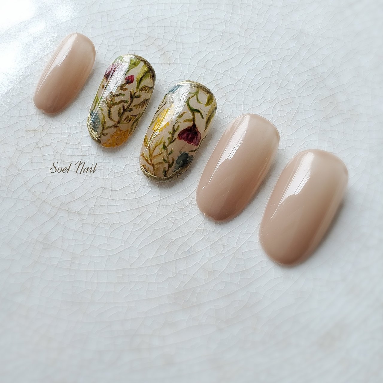 夏 秋 オールシーズン パーティー ハンド Soel Nailのネイルデザイン No ネイルブック