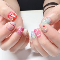 水風船のネイルデザイン ネイルブック