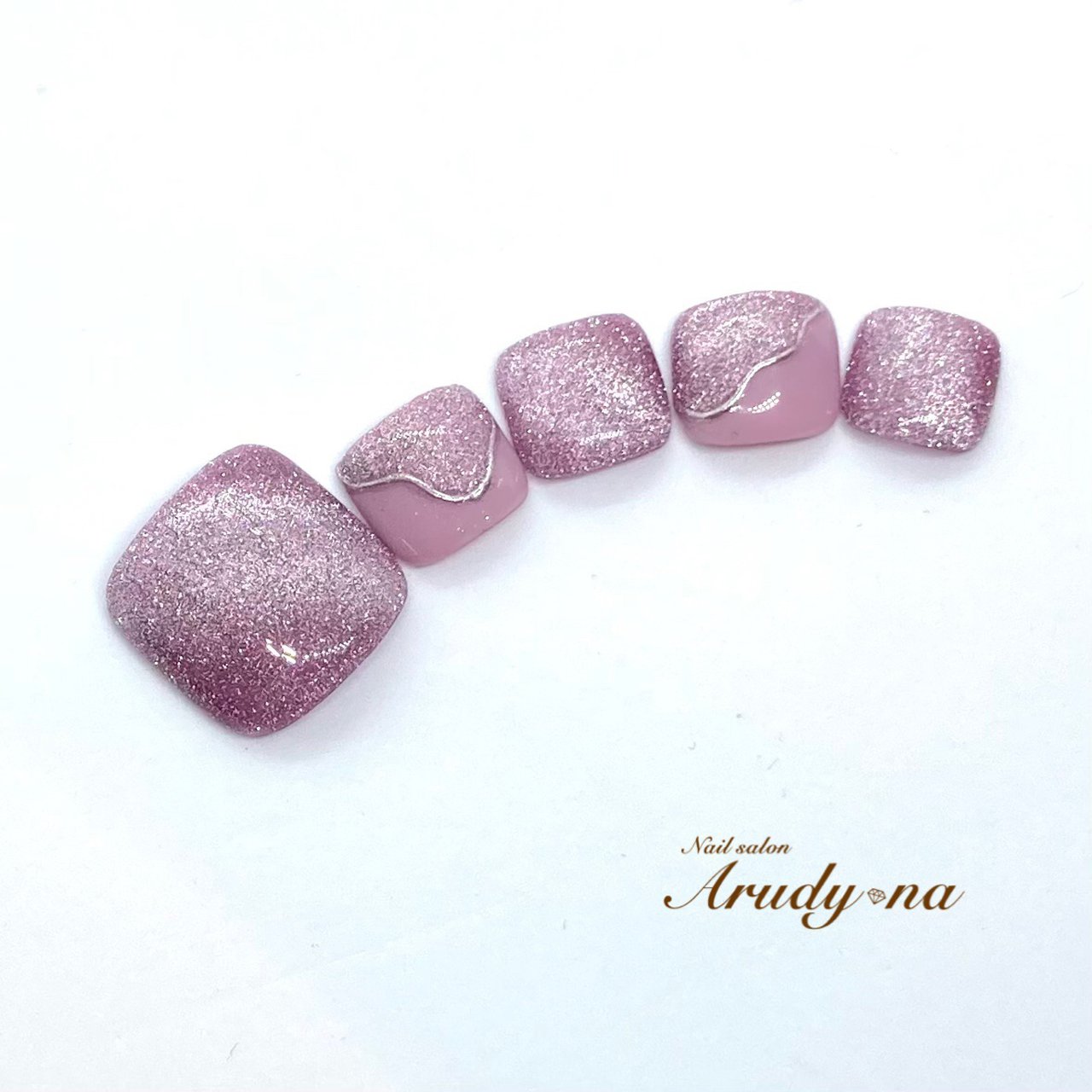 春 夏 フット シンプル ワンカラー Arudy Naのネイルデザイン No ネイルブック