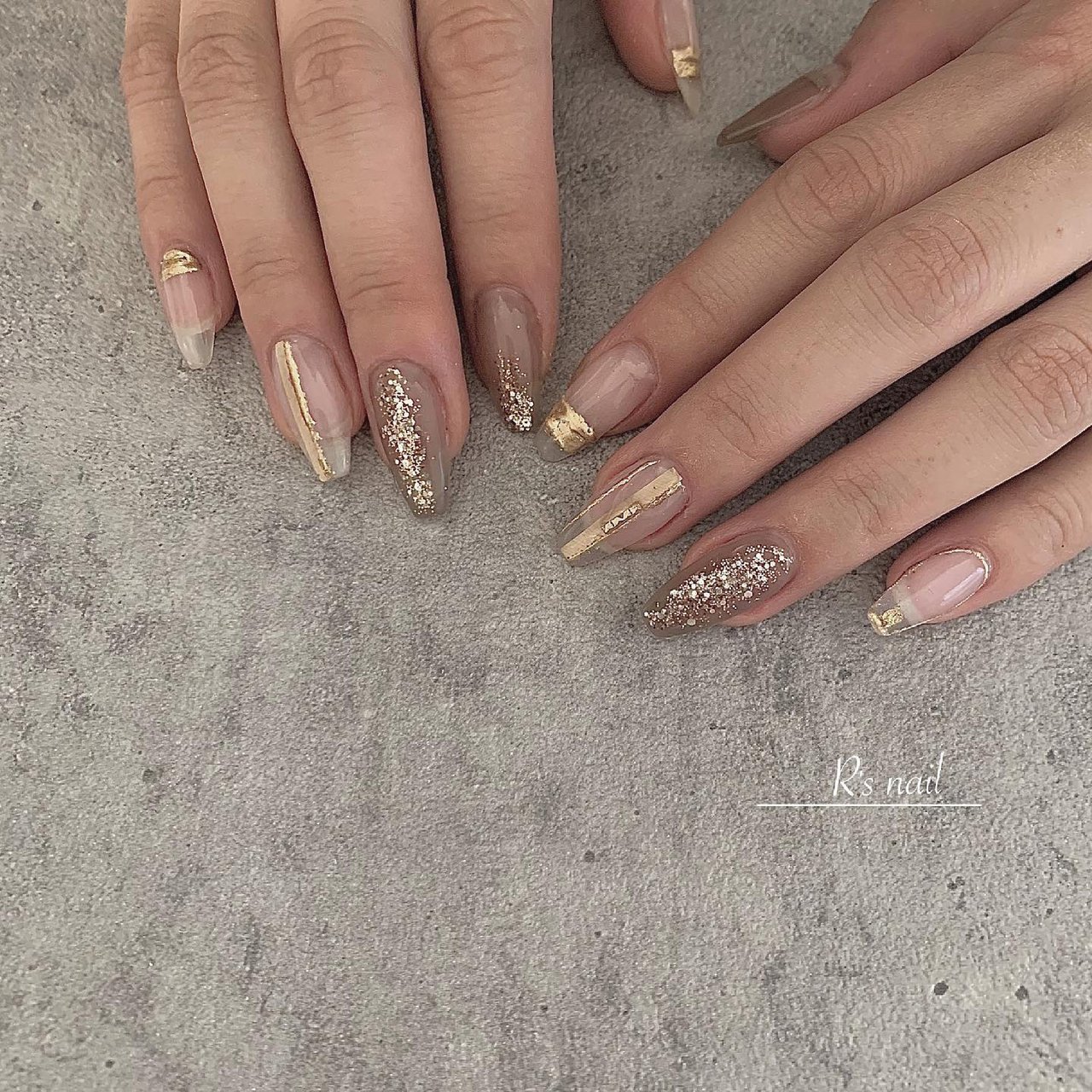 R's nailのネイルデザイン[No.6460100]｜ネイルブック
