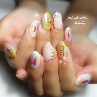おすすめ順 パステル 塗りかけネイルのネイルデザイン ネイルブック