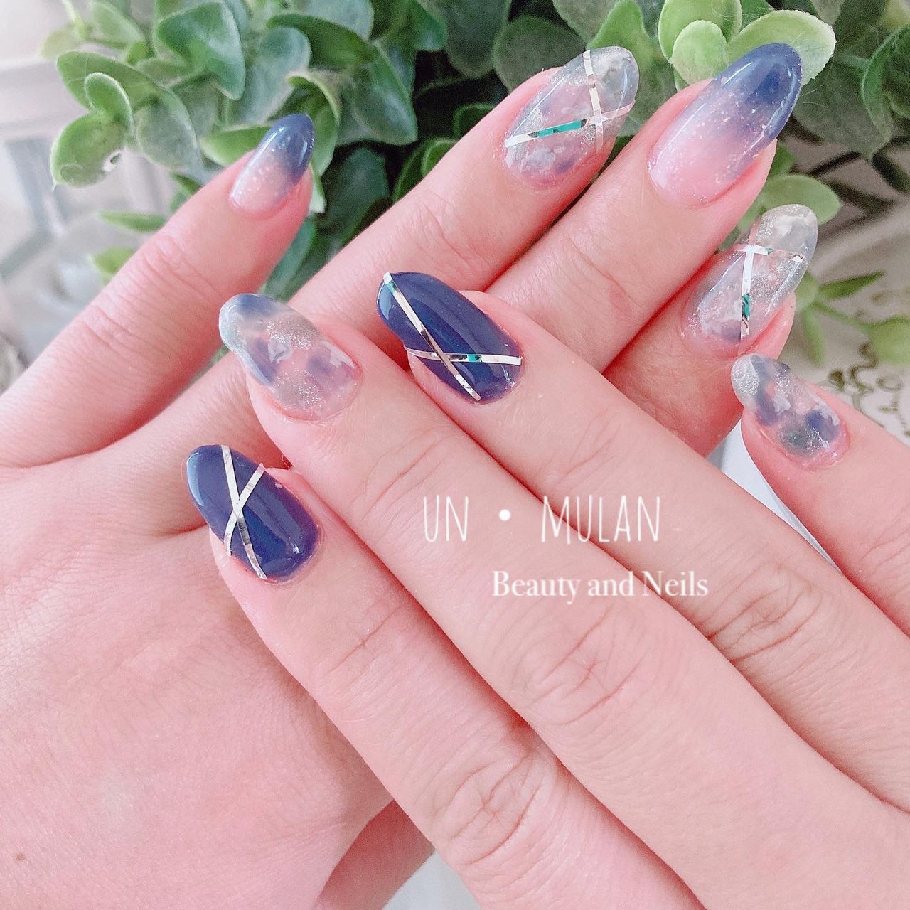 夏 オールシーズン 梅雨 七夕 ハンド Un Mulan アン ムーラン のネイルデザイン No ネイルブック