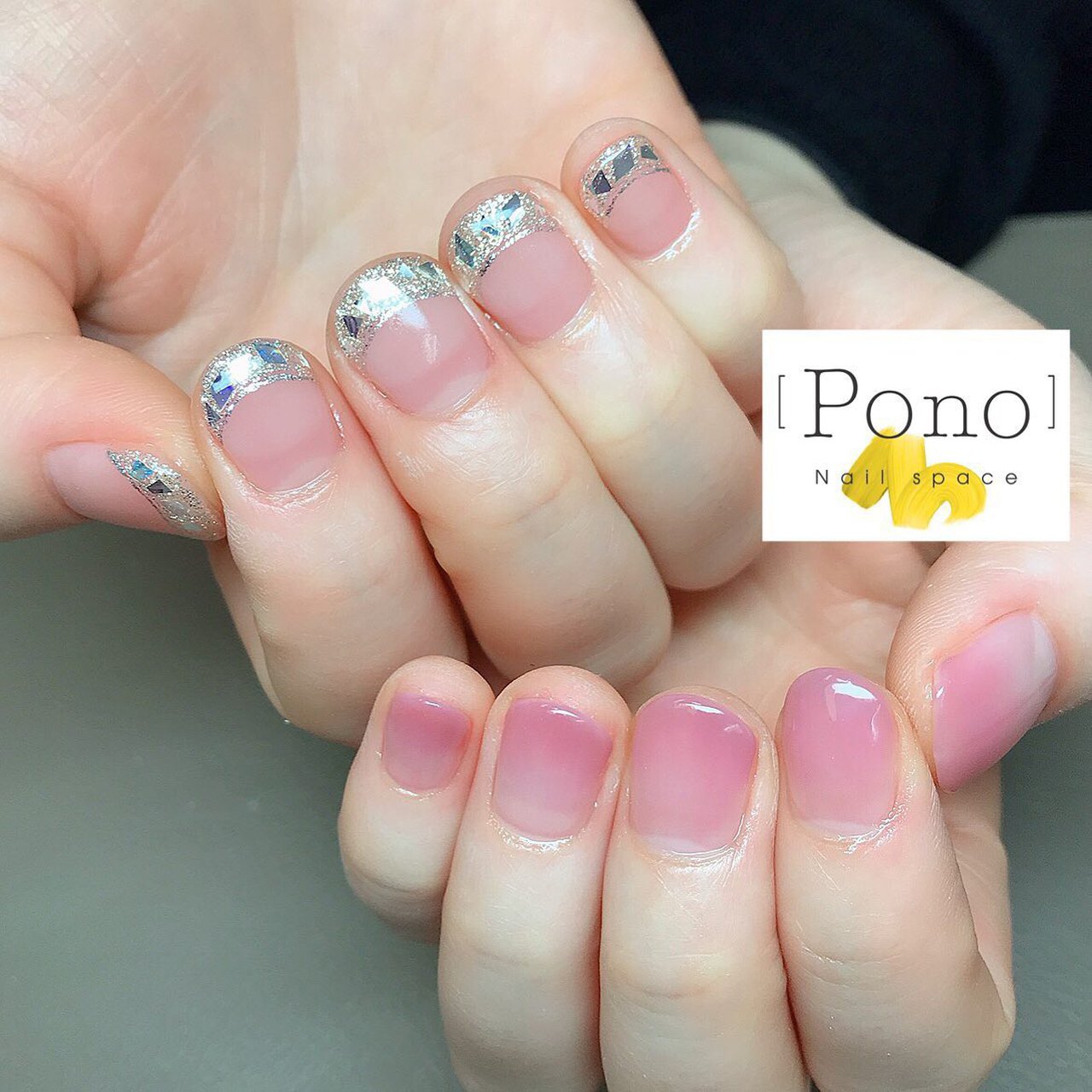 春 オールシーズン オフィス ハンド シンプル Nail Space Pono まどちゃんのネイルデザイン No ネイルブック