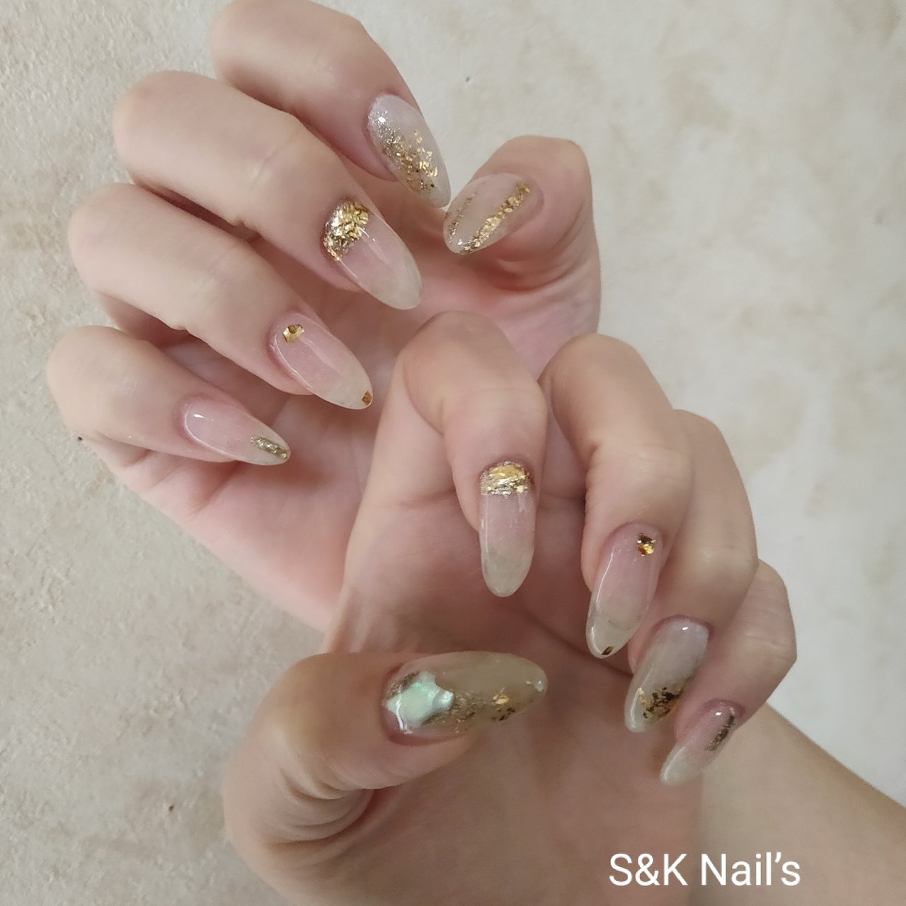 夏 オールシーズン 海 リゾート ハンド S K Nailsのネイルデザイン No ネイルブック