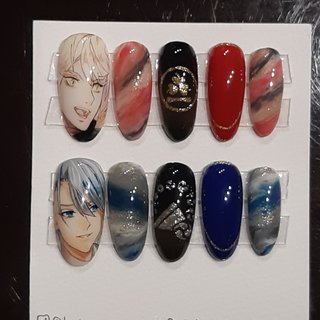 刀剣乱舞ネイルのネイルデザイン ネイルブック