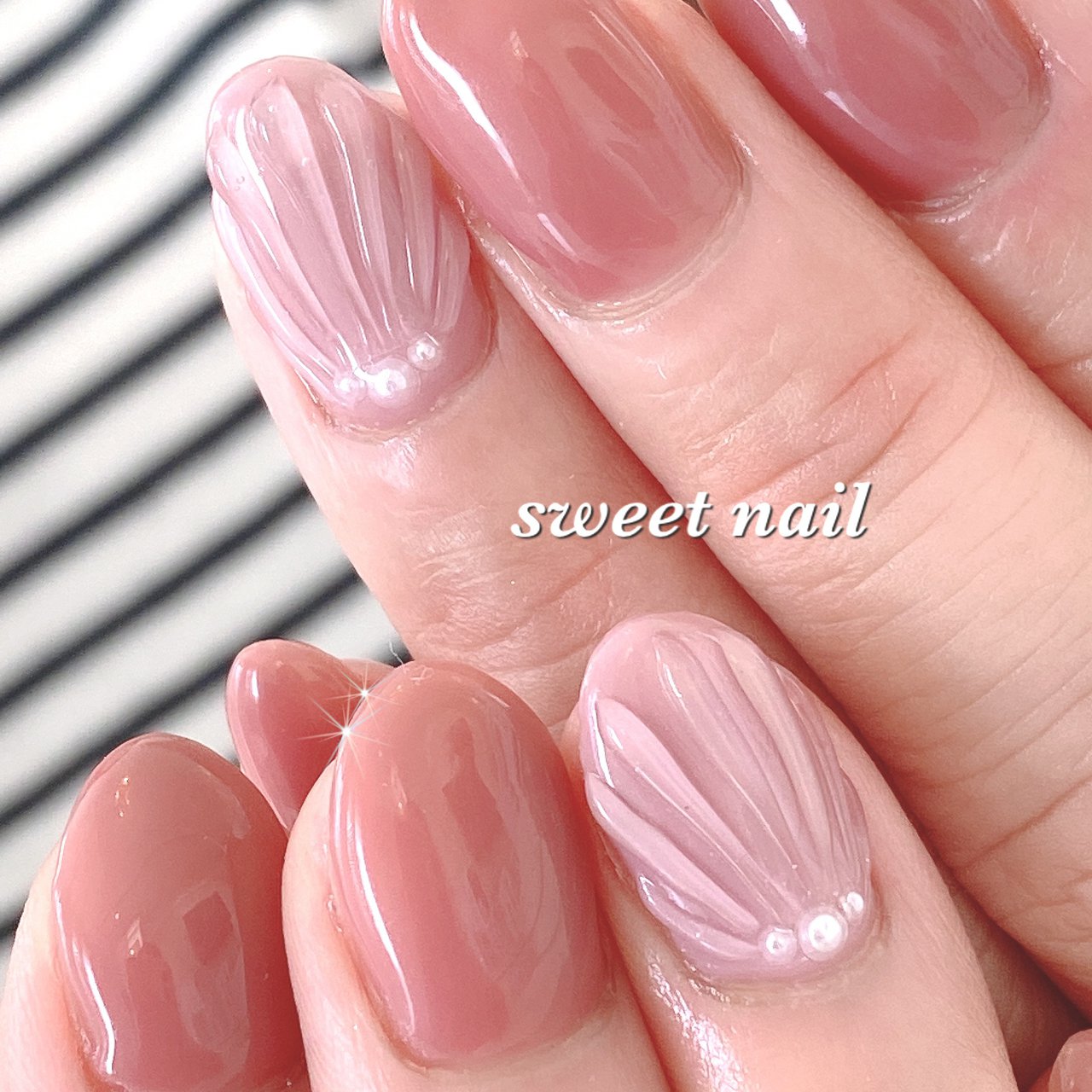 夏 海 オフィス デート 伊勢崎ネイルサロンsweetのネイルデザイン No ネイルブック