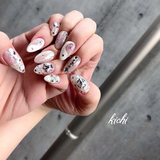 ピアスパーツのネイルデザイン ネイルブック