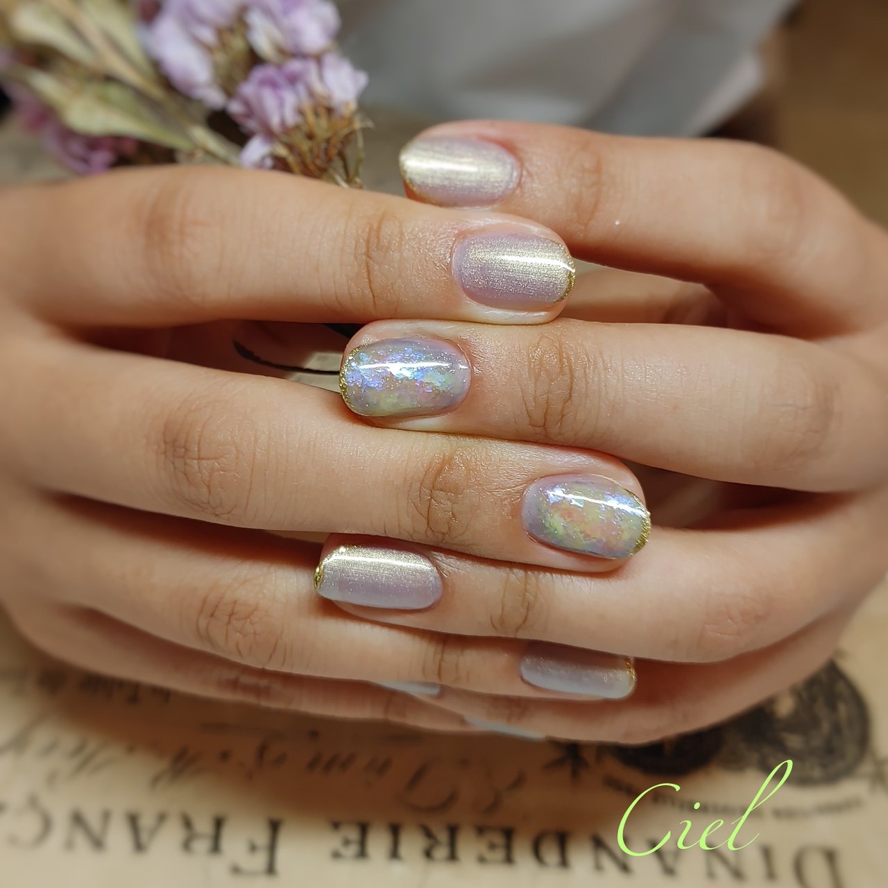 春 夏 オールシーズン ハンド シンプル Boutique De Nails Ciel ブティークドゥネイルズ シエルのネイル デザイン No ネイルブック