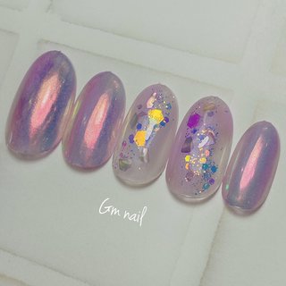 おすすめ順 キャンディーパウダーネイルのネイルデザイン ネイルブック