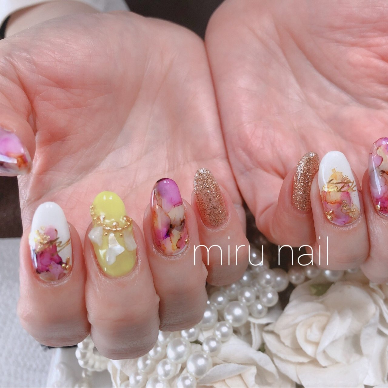 ハンド ジェルネイル Miru Nailのネイルデザイン No ネイルブック