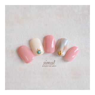 ＊newデザイン⑦＊ 夏はターコイズストーン💎
・
#7月定額デザイン
・
#7月ネイル #定額デザイン #ニュアンスネイル #ターコイズストーン #夏ネイル #夏デザイン #ネイルデザイン #newデザイン #サンプルチップ #調布ネイル #西調布ネイルサロン #木の温もり溢れるプライベートサロン #ネイルブック #nailbook #ネット予約できます　
・
・
⚪︎シンプルカジュアルなデザインが得意なサロンです
⚪︎詳しいサロン情報はネイルブックで✨
・
・
nailsalon simul

京王線西調布駅より徒歩5分
京王線調布駅より徒歩20分 #夏 #リゾート #ワンカラー #ニュアンス #ベージュ #ピンク #ジェルネイル #お客様 #simul-シムール- #ネイルブック