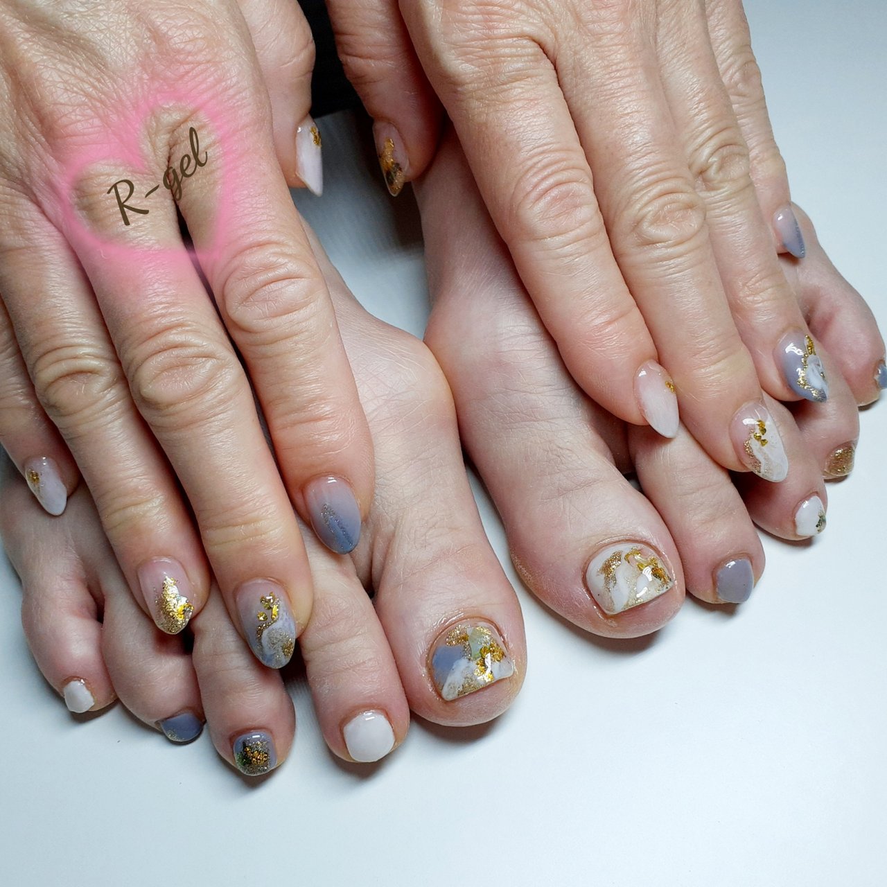 春 夏 オールシーズン 旅行 フット アールジェルのネイルデザイン No ネイルブック