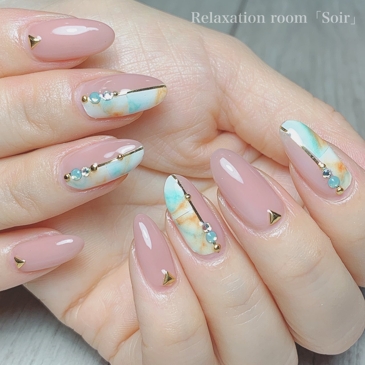 夏 旅行 リゾート デート ハンド Nail Likeのネイルデザイン No ネイルブック