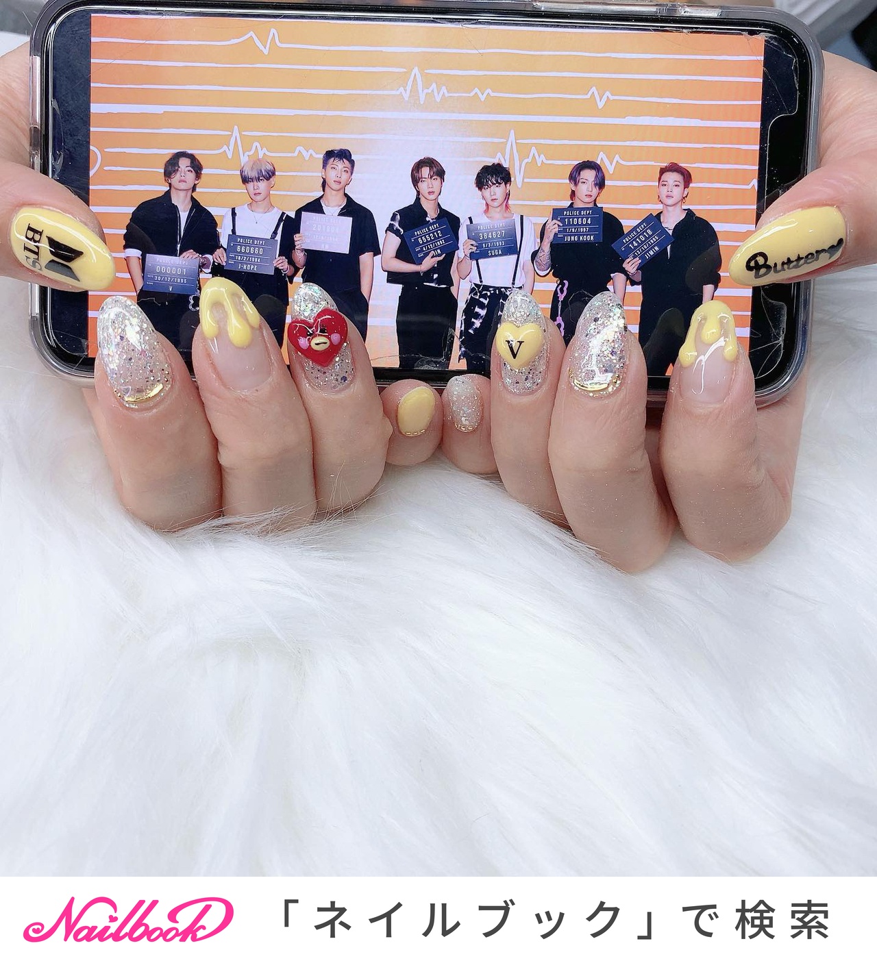 jellymix bts セルフネイル 3点セット jellymix bts セルフネイル 3点セット（#btsネイルのネイル