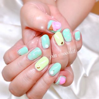 サーティワンのネイルデザイン ネイルブック