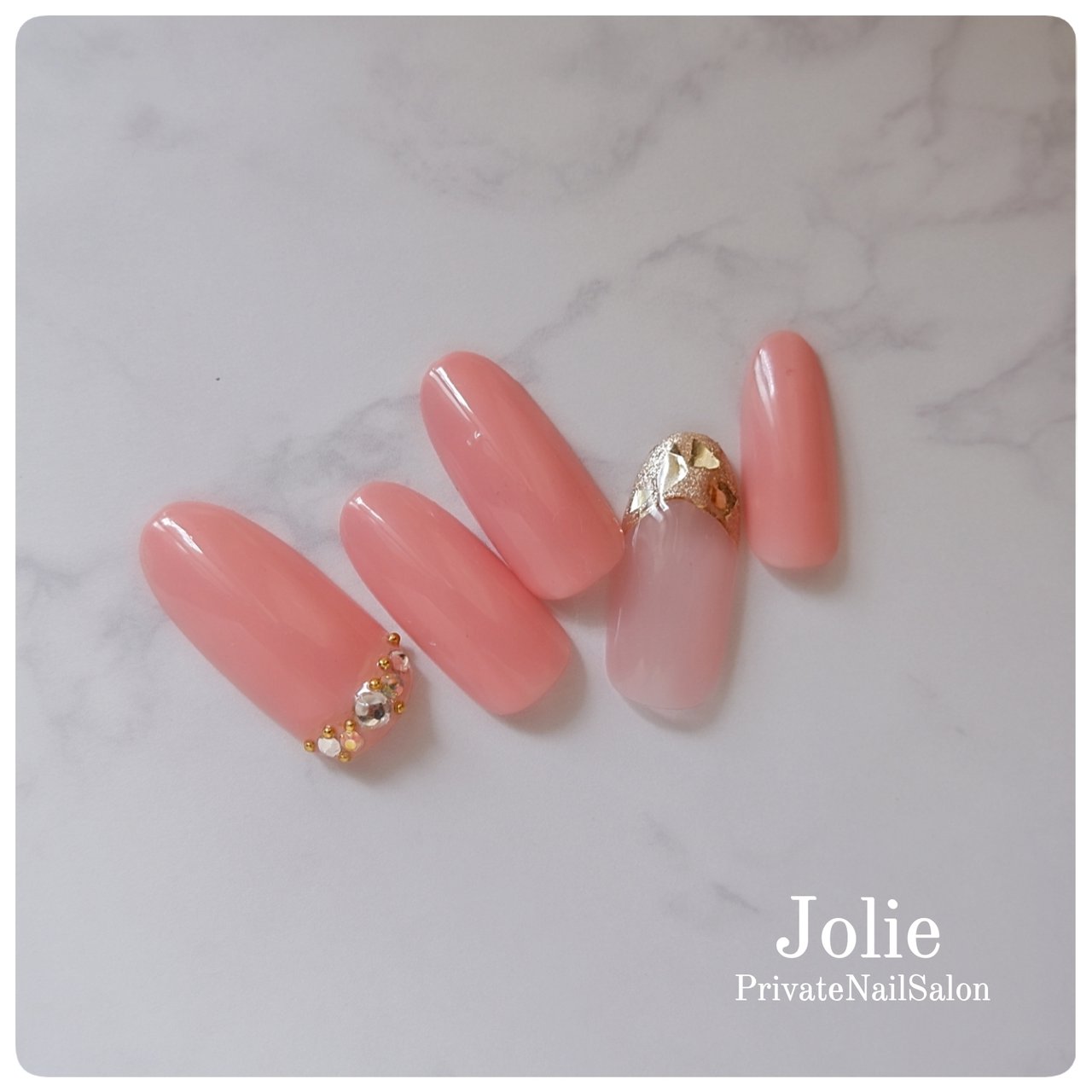 オールシーズン オフィス ブライダル パーティー ハンド Jolieのネイルデザイン No ネイルブック