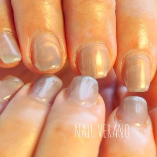 すりガラスネイルのネイルデザイン ネイルブック