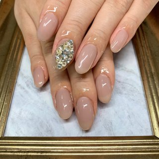 お持ち込みパーツのネイルデザイン ネイルブック