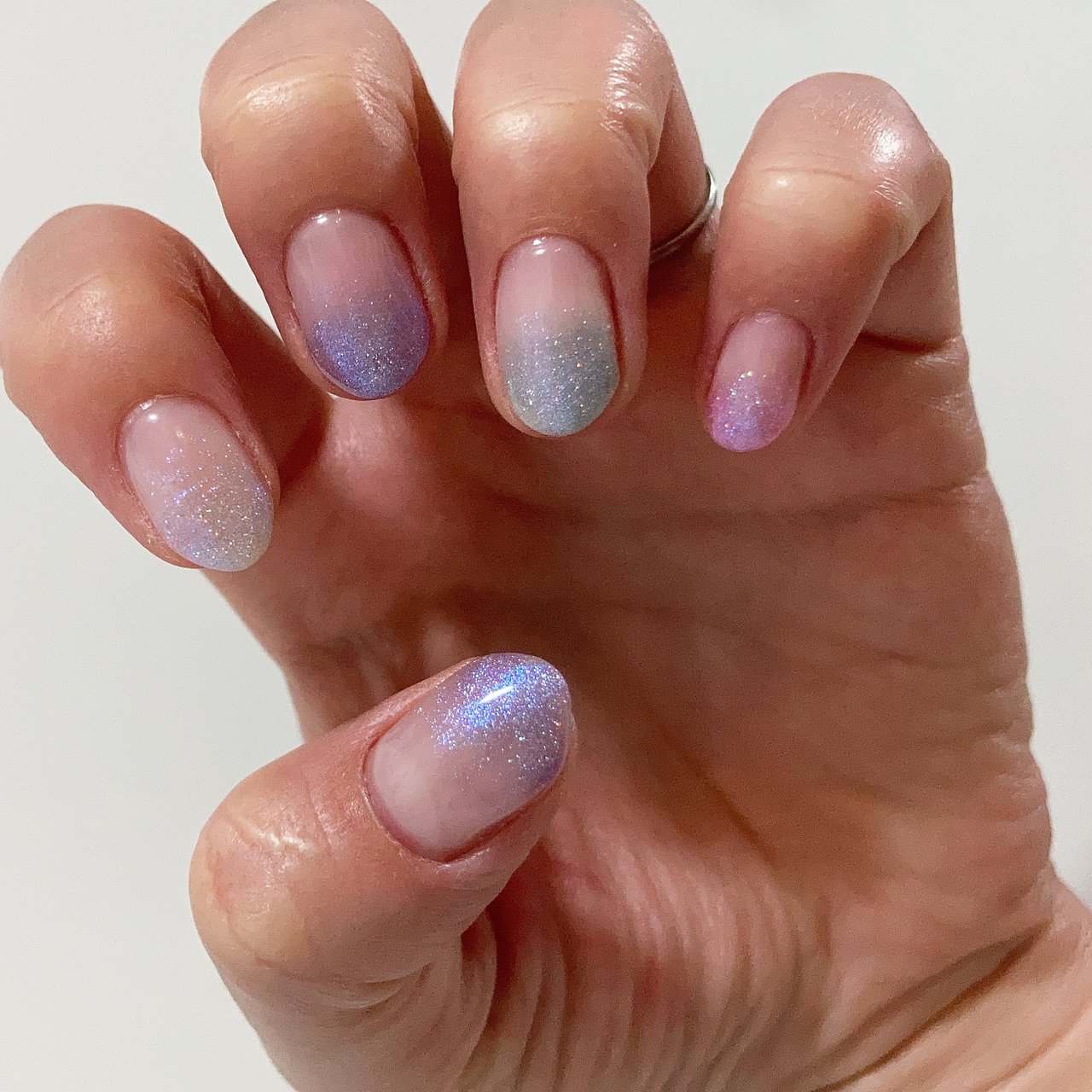 夏 ハンド グラデーション ショート カラフル Haru Nailのネイルデザイン No ネイルブック