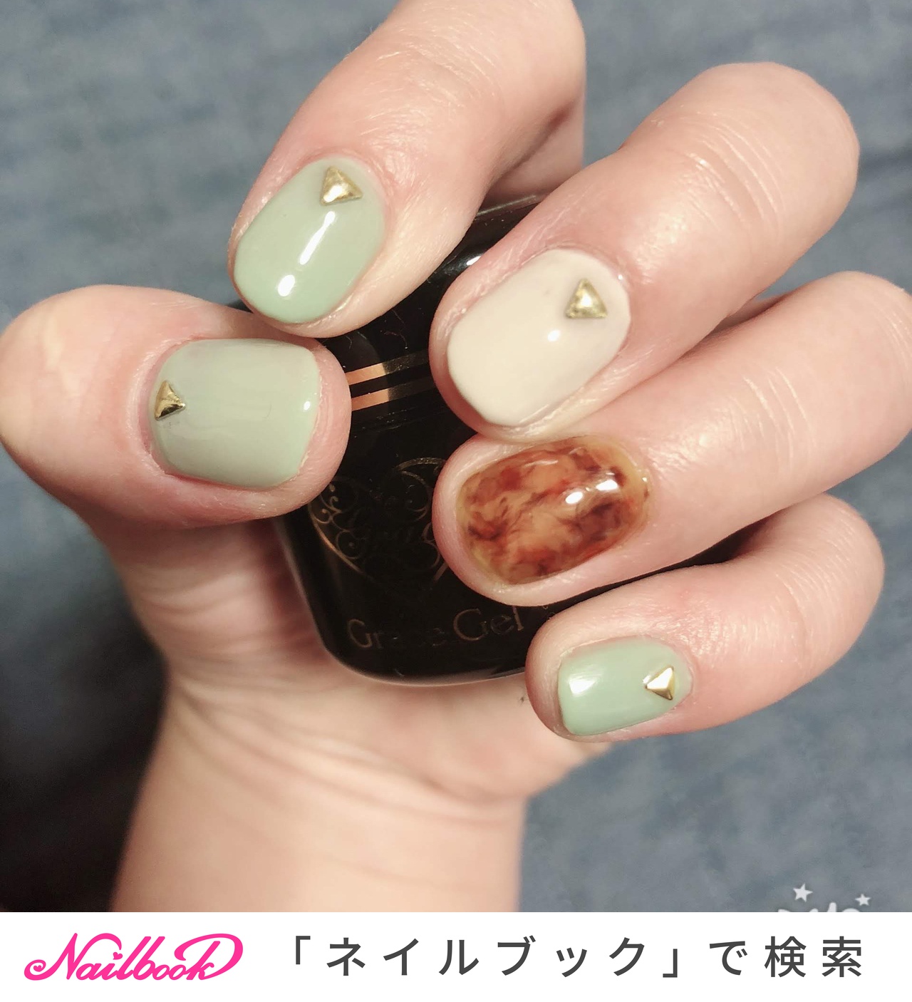 秋 冬 セルフネイルのネイルデザイン ネイルブック