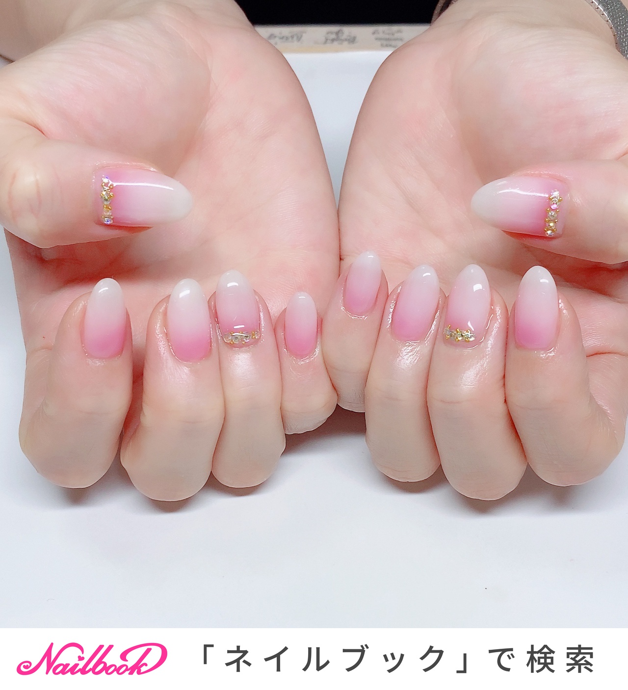 2色グラデーションのネイルデザイン ネイルブック