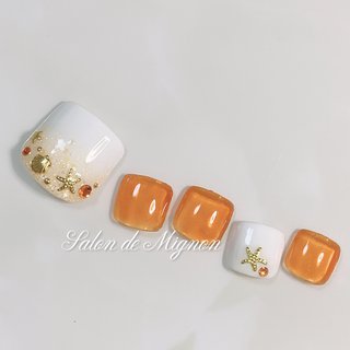 海モチーフのネイルデザイン ネイルブック