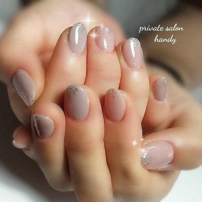 オールシーズン オフィス 女子会 ハンド シンプル Mika Handyのネイルデザイン No ネイルブック