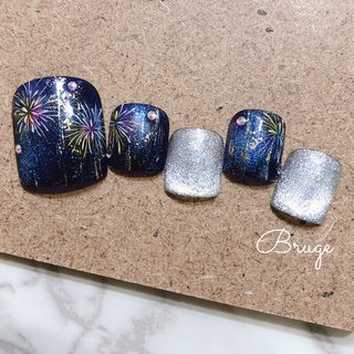 フット夏 ネイルブック