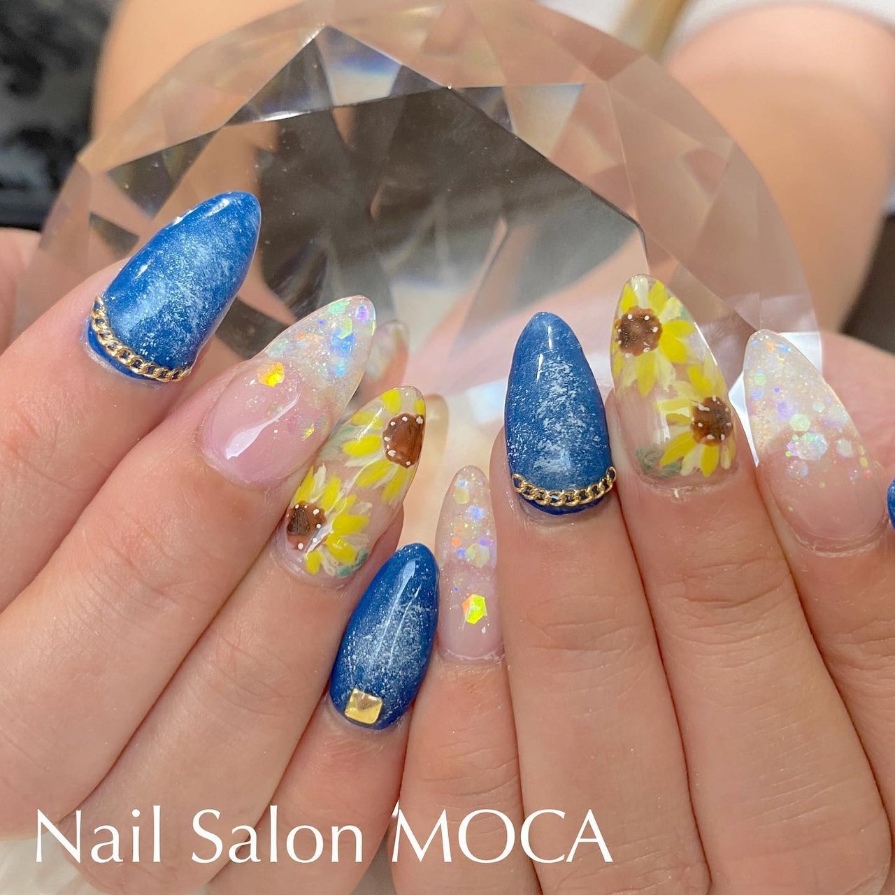 春 夏 パーティー デート ハンド Nail Salon Mocaのネイルデザイン No ネイルブック