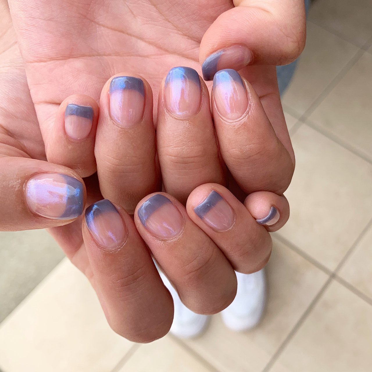 夏 梅雨 海 ハンド シンプル Charmantnailのネイルデザイン No ネイルブック