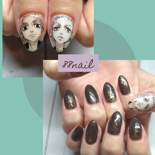 東京卍リベンジャーズのネイルデザイン ネイルブック