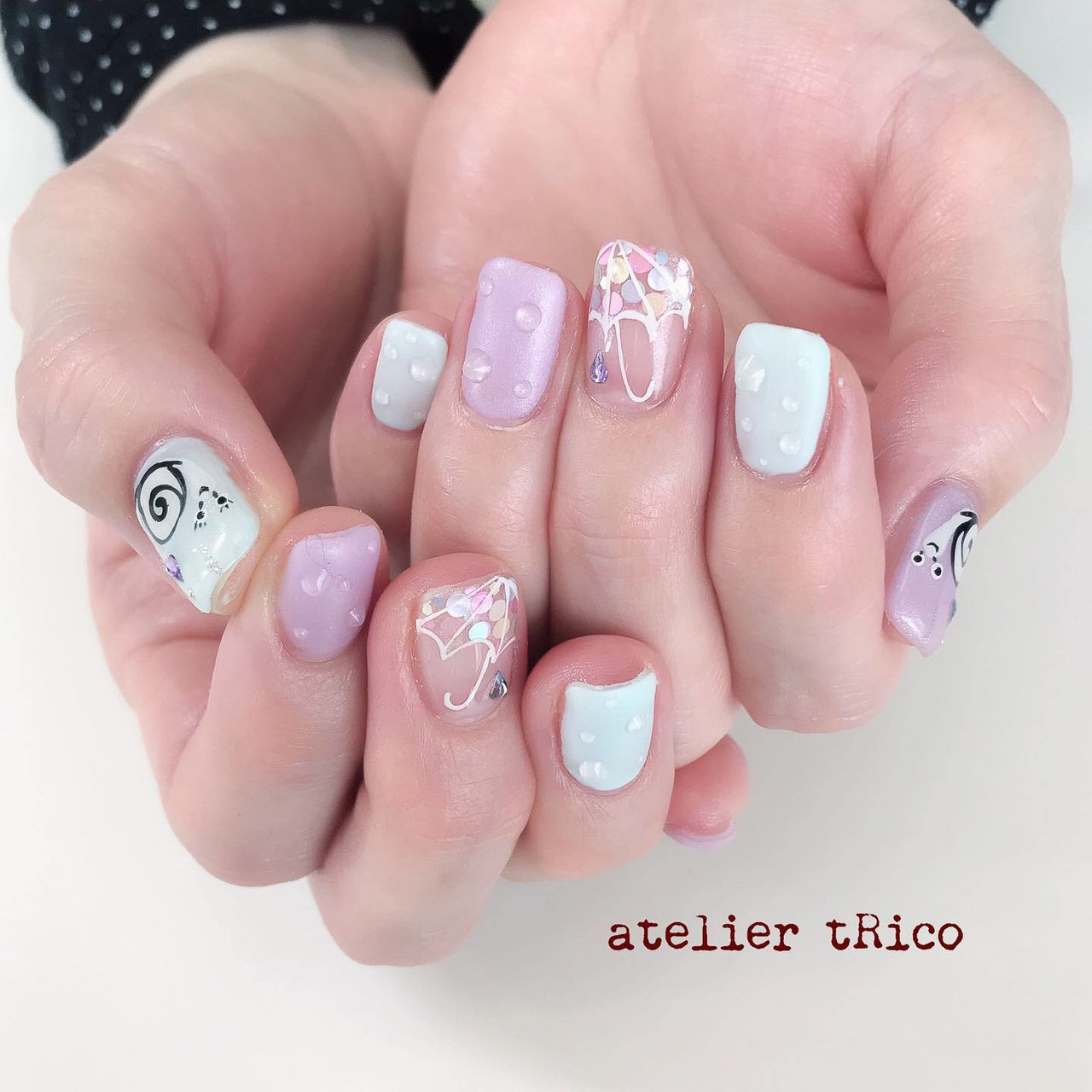 atelier_tRicoのネイルデザイン[No.6490000]｜ネイルブック