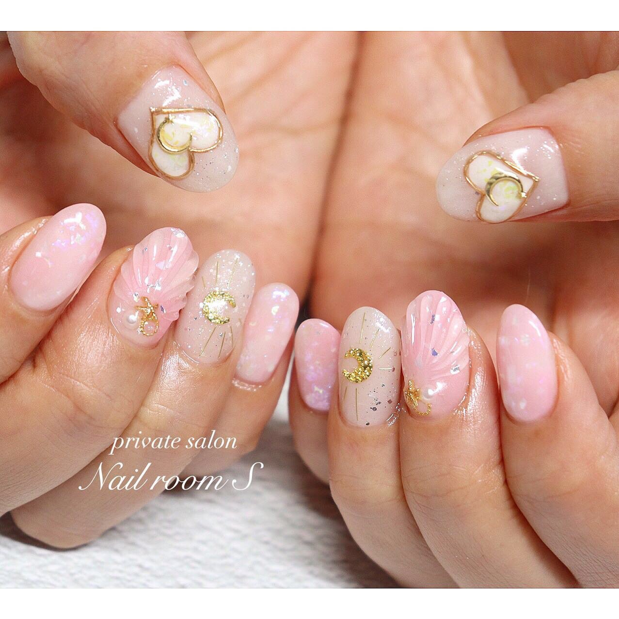 夏 七夕 海 リゾート ハンド ｎailroom ｓ Shiho Hiratouのネイルデザイン No ネイルブック