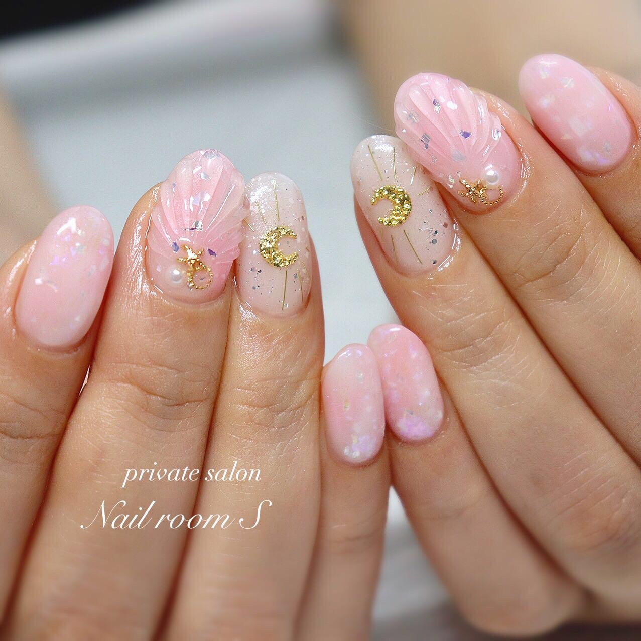 夏 七夕 海 リゾート ハンド ｎailroom ｓ Shiho Hiratouのネイルデザイン No ネイルブック