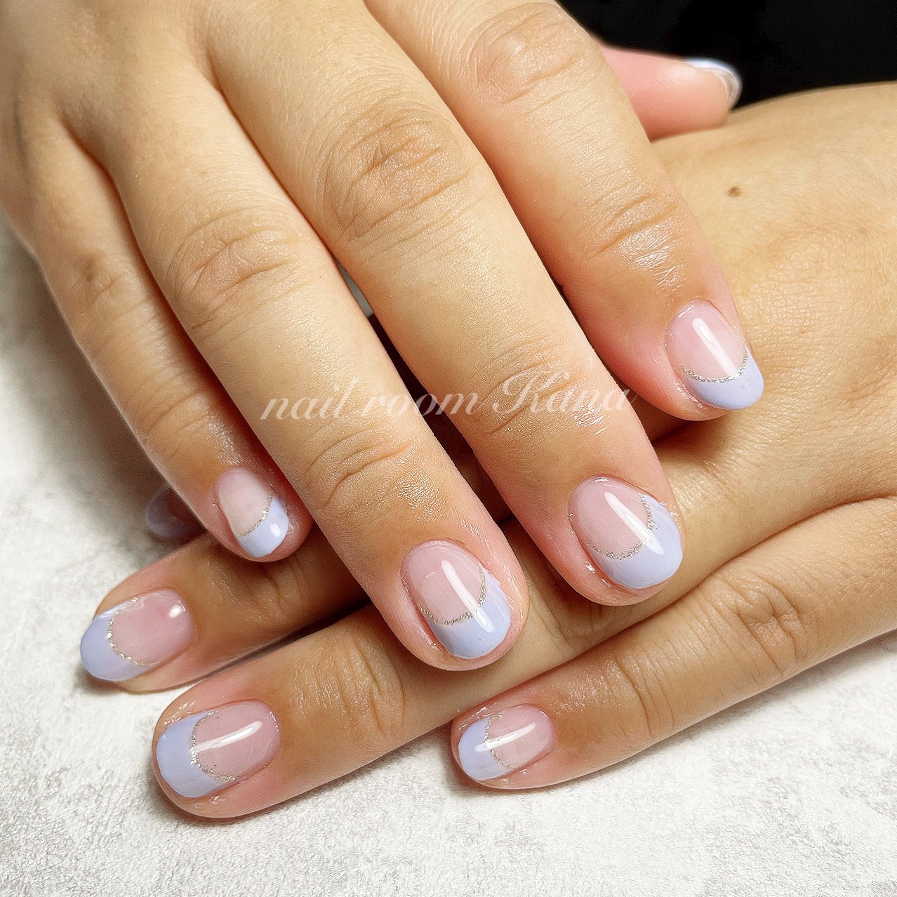 夏 オールシーズン ハンド フレンチ ショート Nail Room Kanaのネイルデザイン No ネイルブック