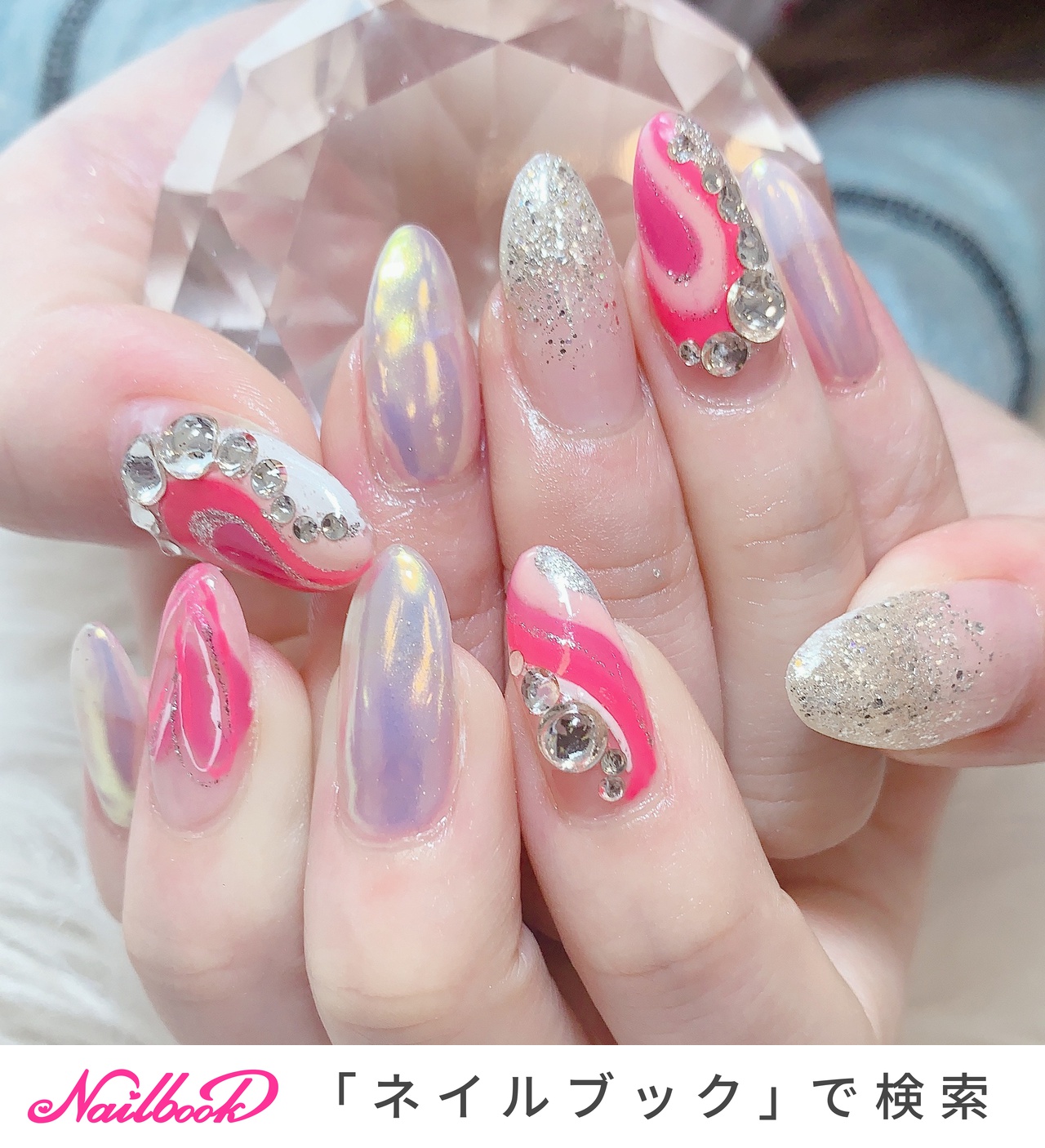 ハート プッチのネイルデザイン ネイルブック