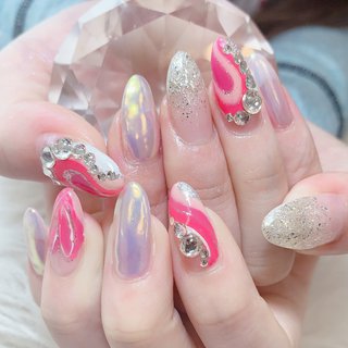 ハート プッチのネイルデザイン ネイルブック