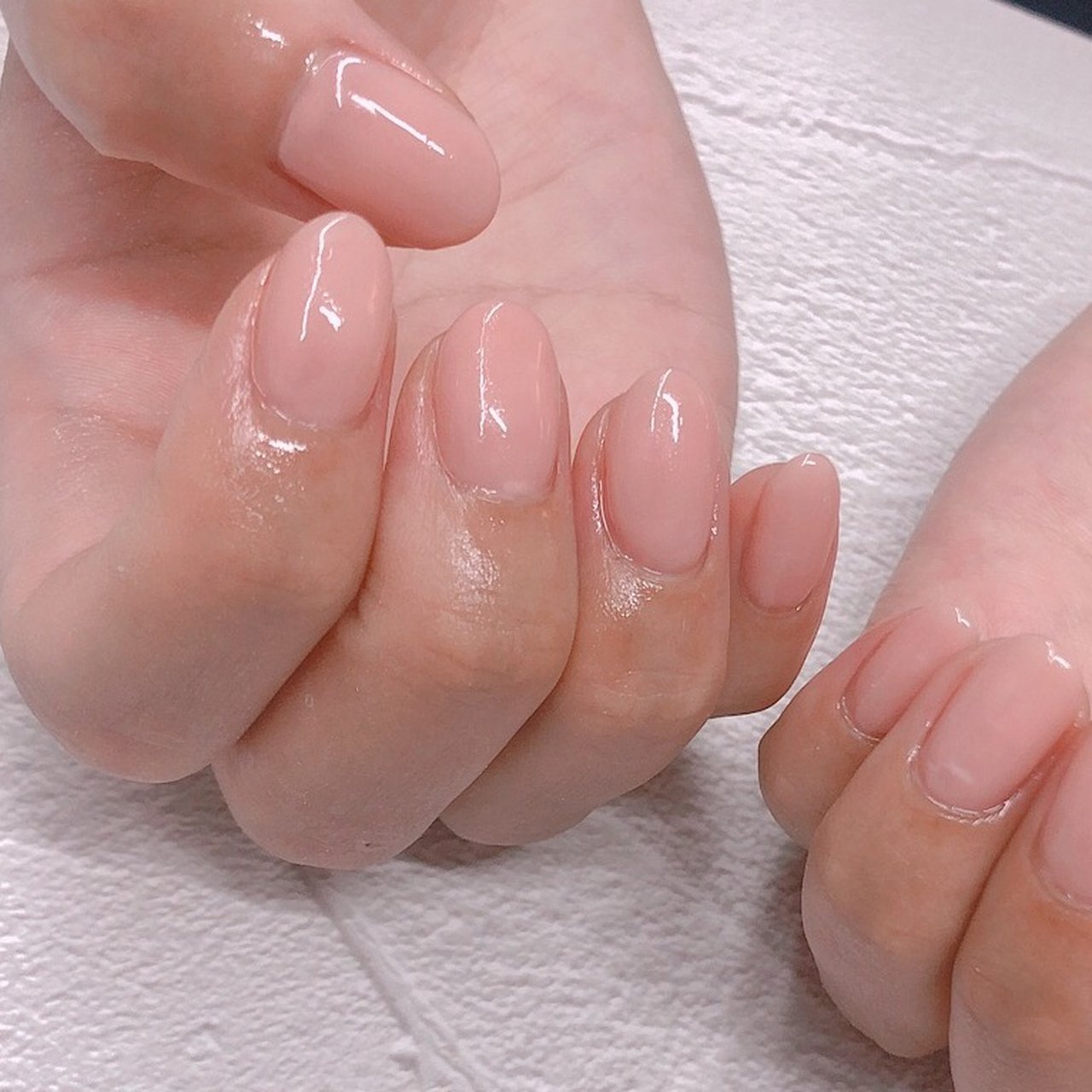 ベージュ ピンク Crystal R Nail Salon のネイルデザイン No ネイルブック
